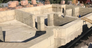 Фундамент с цокольным этажом под ключ заказать в Ржеве -  фундамент цокольный этаж под ключ цена от 7280 руб за м2
